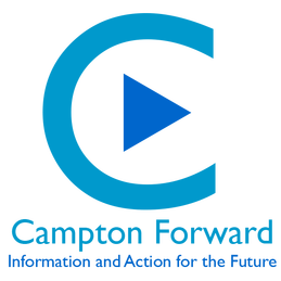 Campton Forward Information and Action for the Future logo